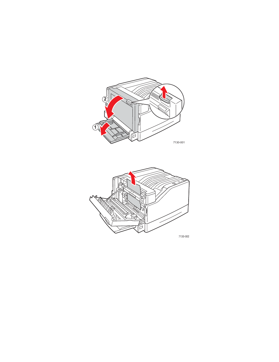 Paper type jam | Dell 7130cdn Color Laser Printer User Manual | Page 115 / 144