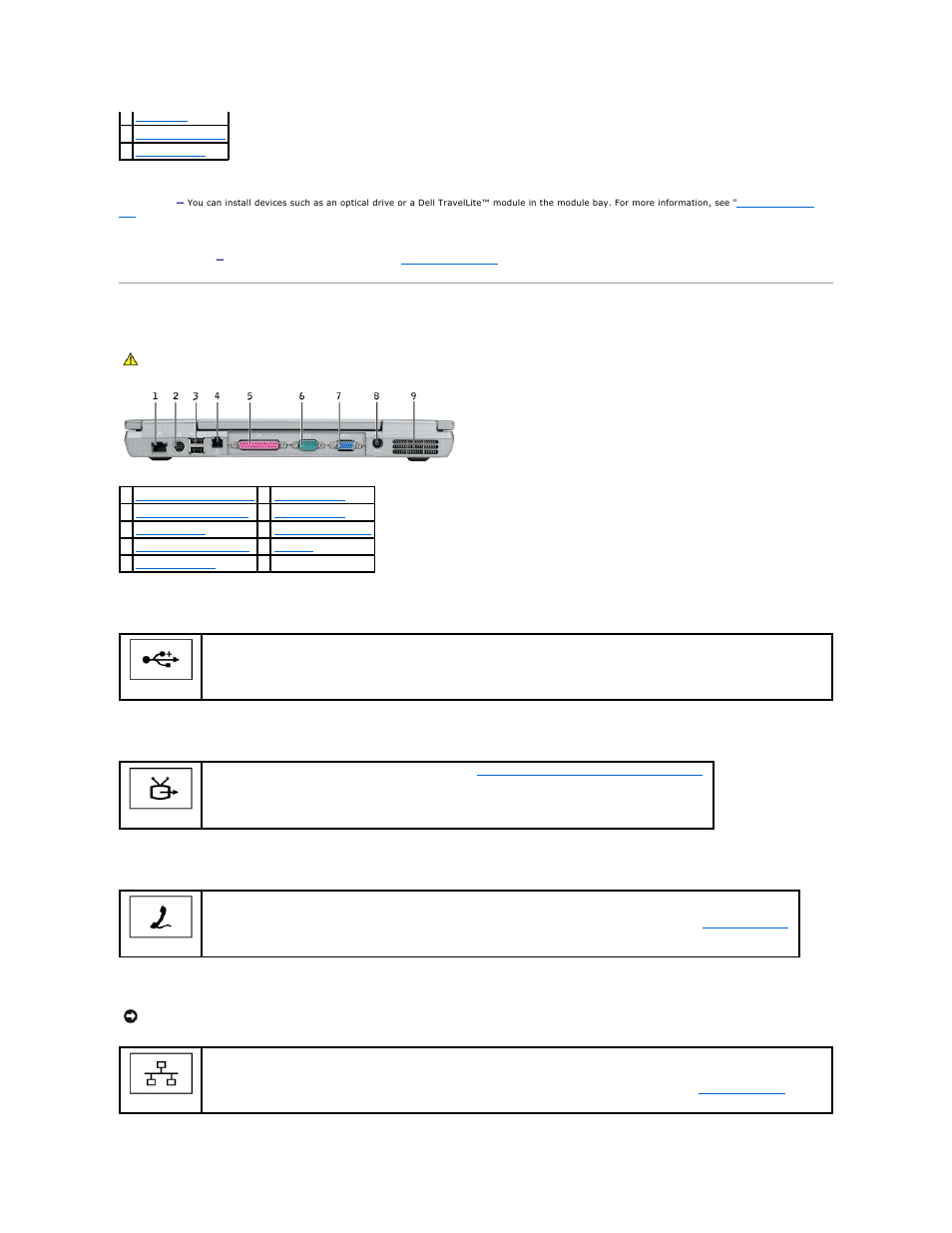 Back view | Dell Precision M20 User Manual | Page 6 / 115