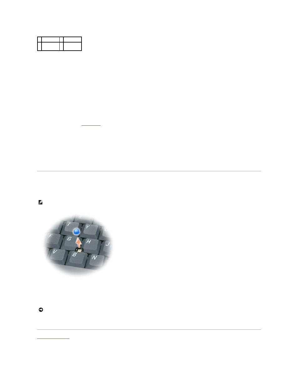 Changing the track stick cap, Customizing the touch pad and track stick | Dell Precision M20 User Manual | Page 60 / 115