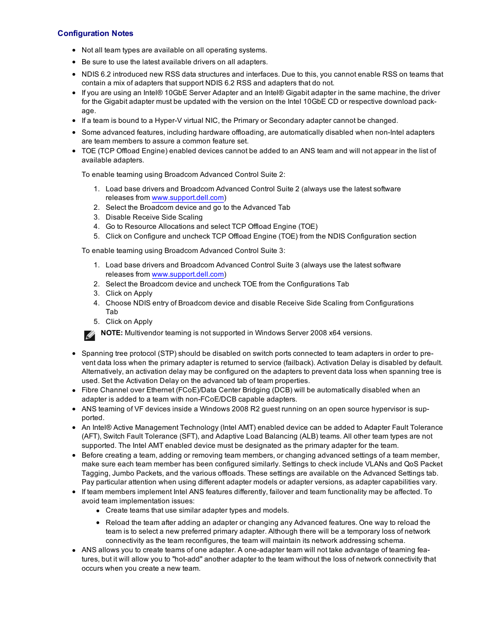Dell Intel PRO Family of Adapters User Manual | Page 23 / 153