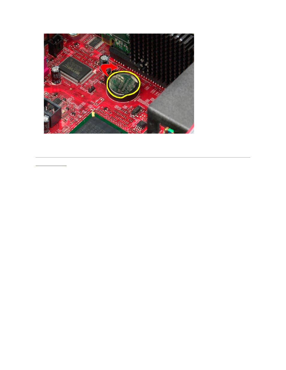 Replacing the coin-cell battery | Dell OptiPlex 380 (Late 2009) User Manual | Page 8 / 54