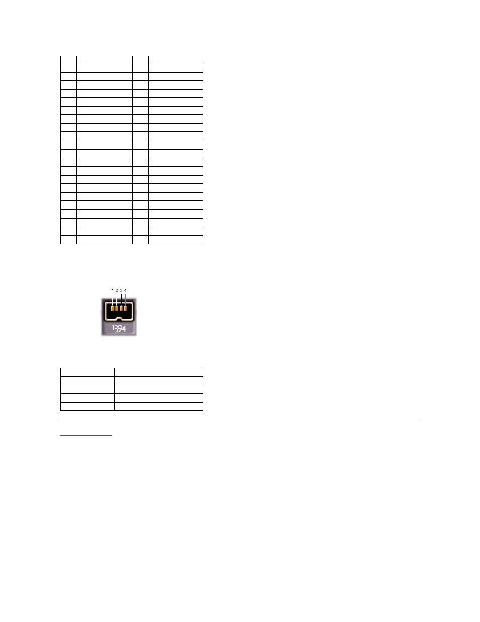 Ieee 1394 connector | Dell Inspiron 8200 User Manual | Page 35 / 80