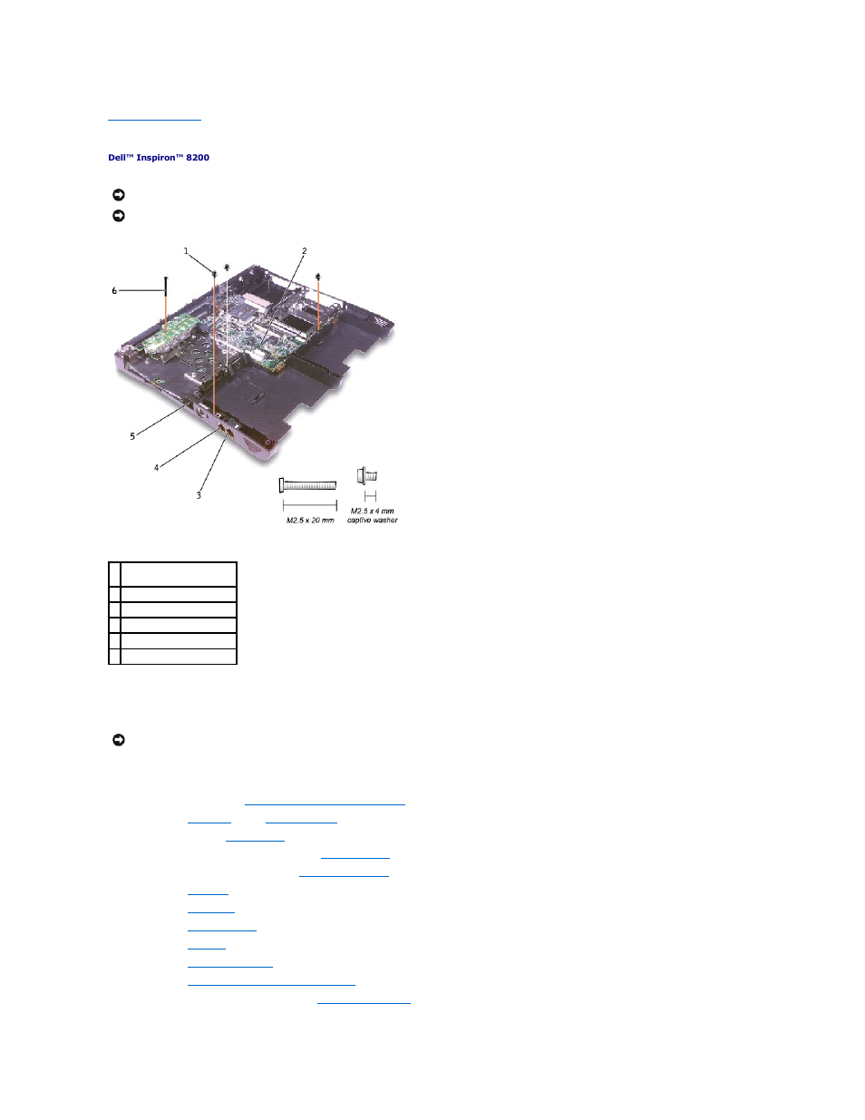 System board, Removing the system board | Dell Inspiron 8200 User Manual | Page 60 / 80