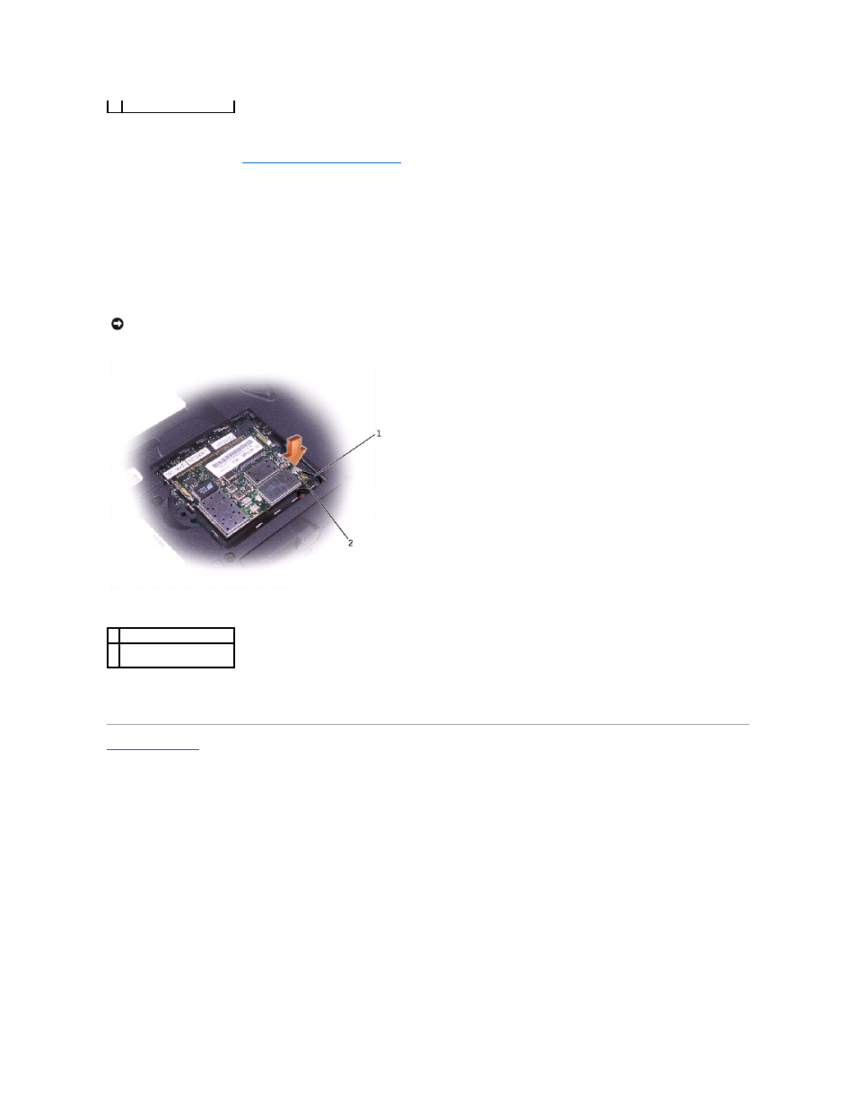 Removing the mini pci card, Replacing the mini pci card | Dell Inspiron 8200 User Manual | Page 78 / 80