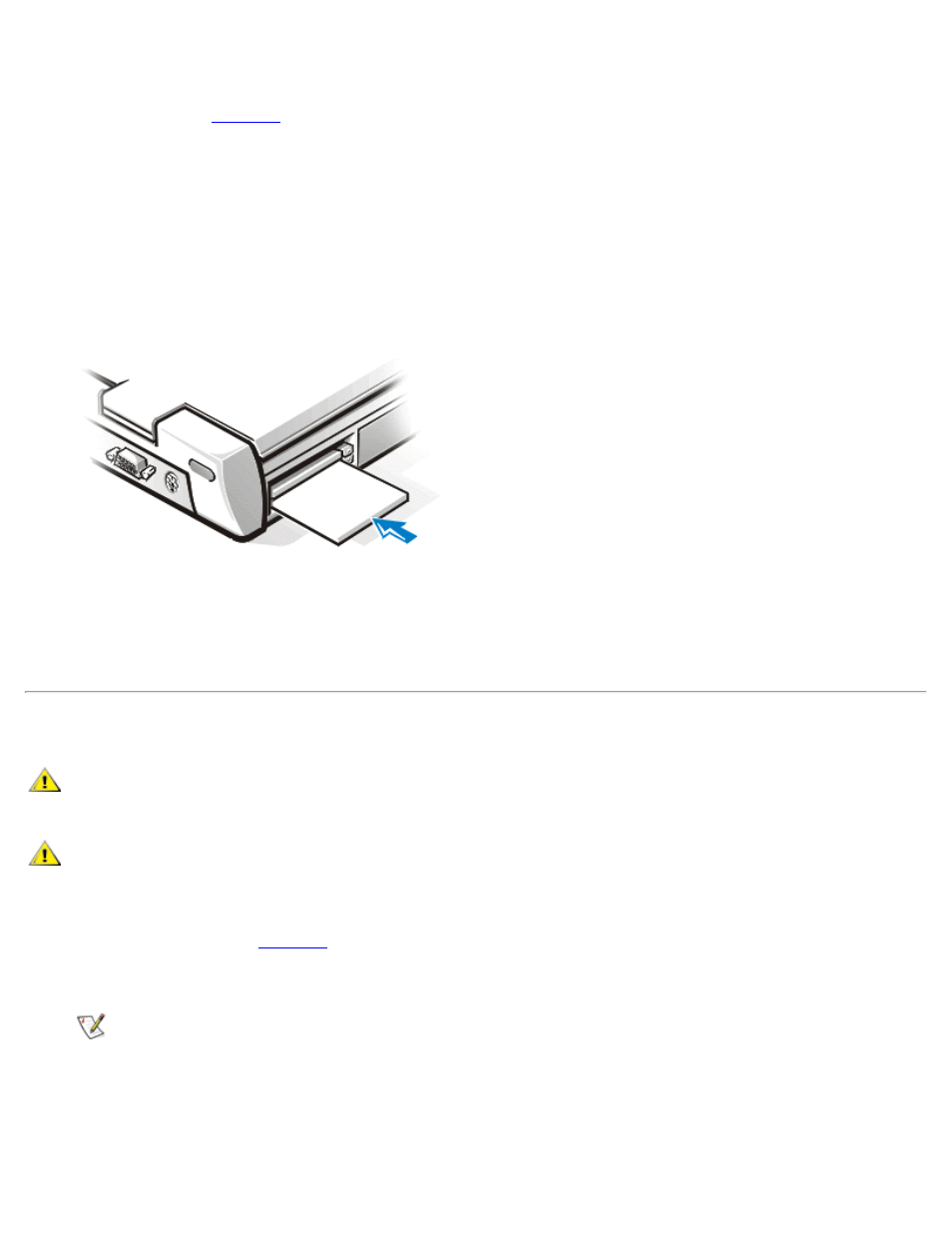 Removing pc cards | Dell Latitude CPi A User Manual | Page 75 / 208