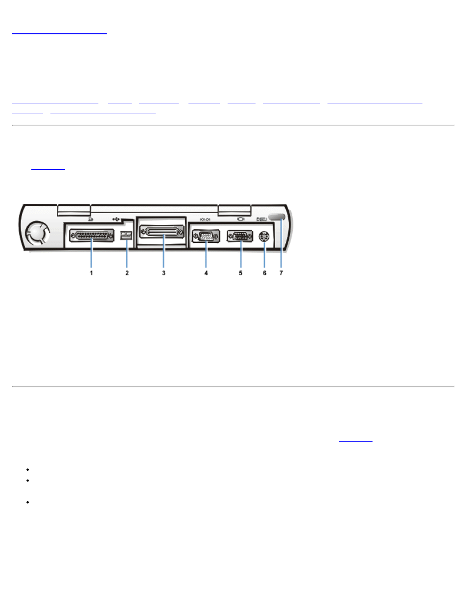 Connecting external devices, Connecting external devices: dell, Latitude | Cpi a-series system user's guide | Dell Latitude CPi A User Manual | Page 83 / 208