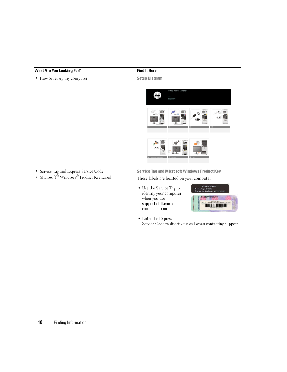 Dell XPS 410 (Mid 2007) User Manual | Page 10 / 172