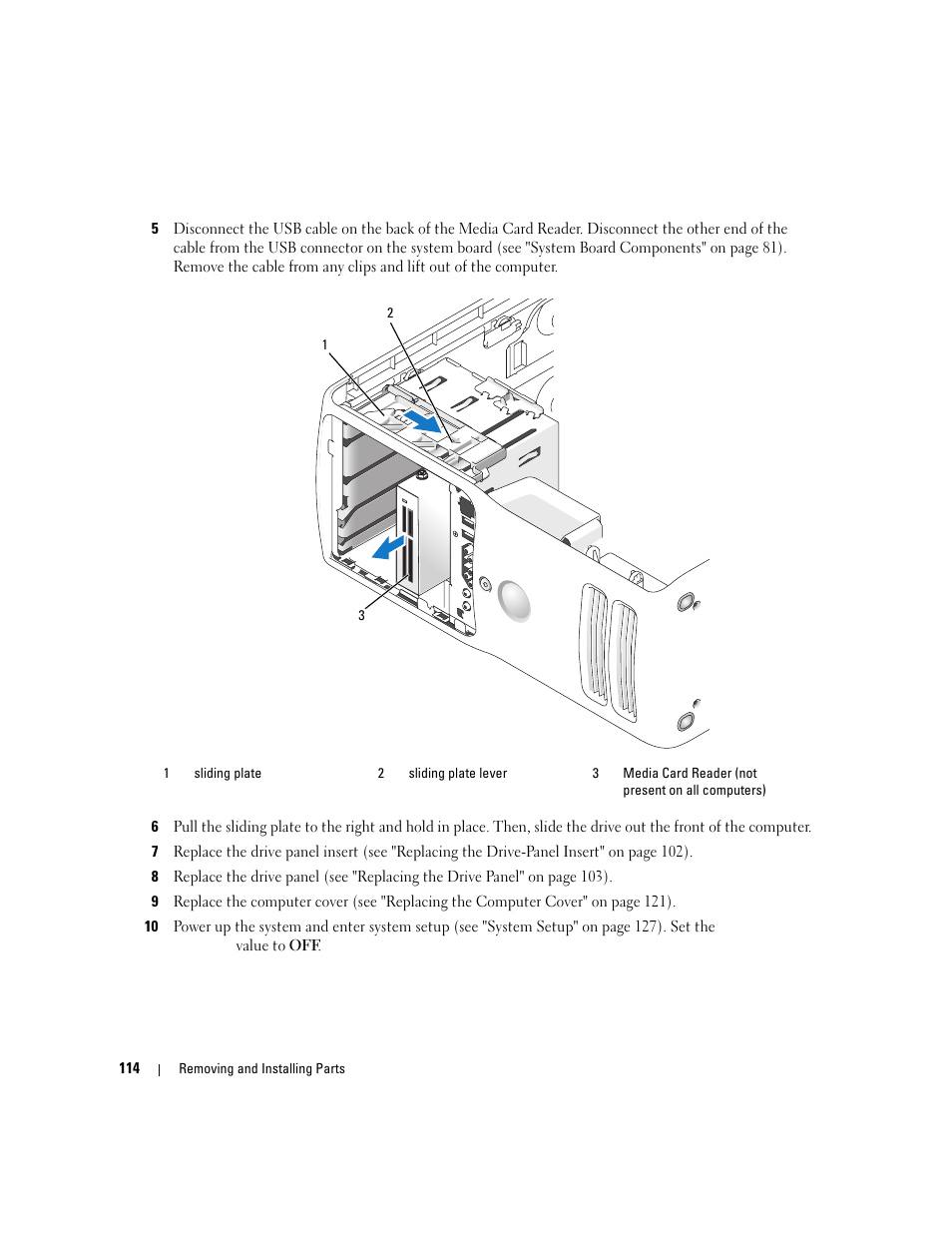Dell XPS 410 (Mid 2007) User Manual | Page 114 / 172