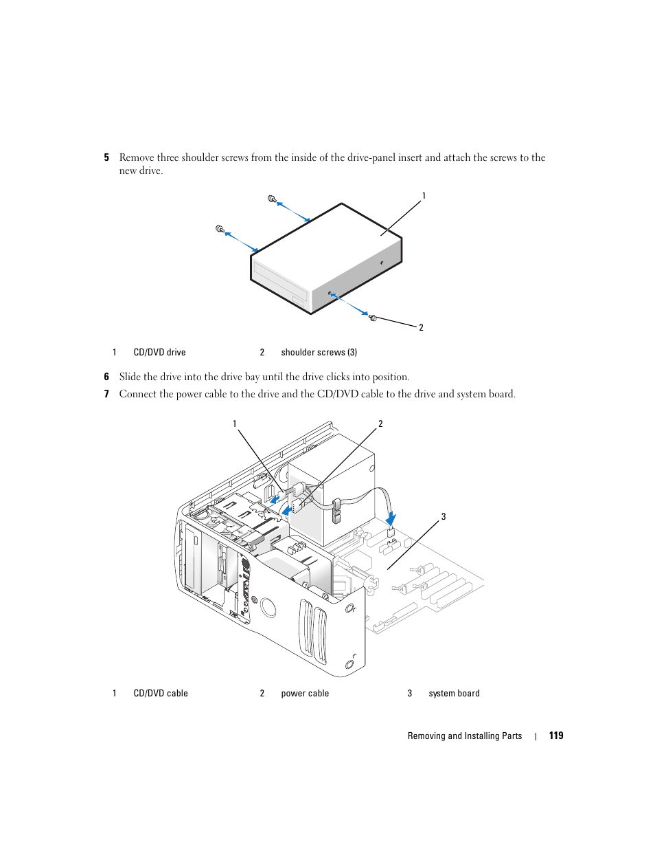 Dell XPS 410 (Mid 2007) User Manual | Page 119 / 172