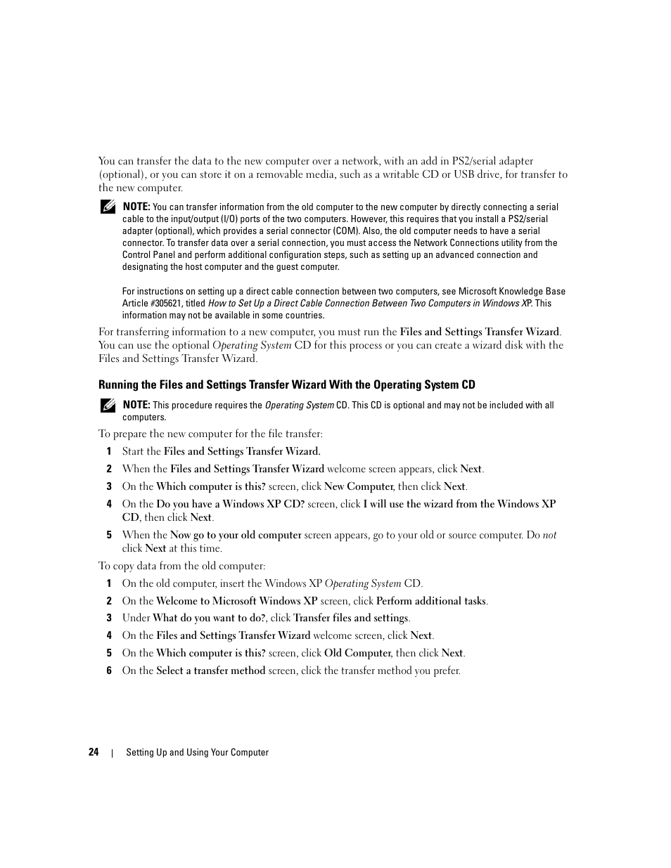 Dell XPS 410 (Mid 2007) User Manual | Page 24 / 172