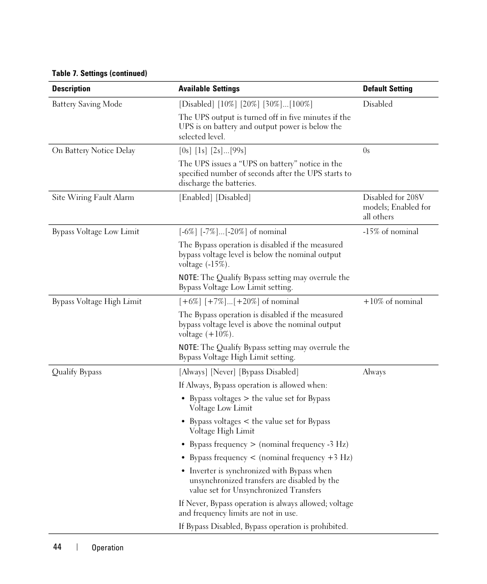 Dell UPS 5600R User Manual | Page 44 / 71