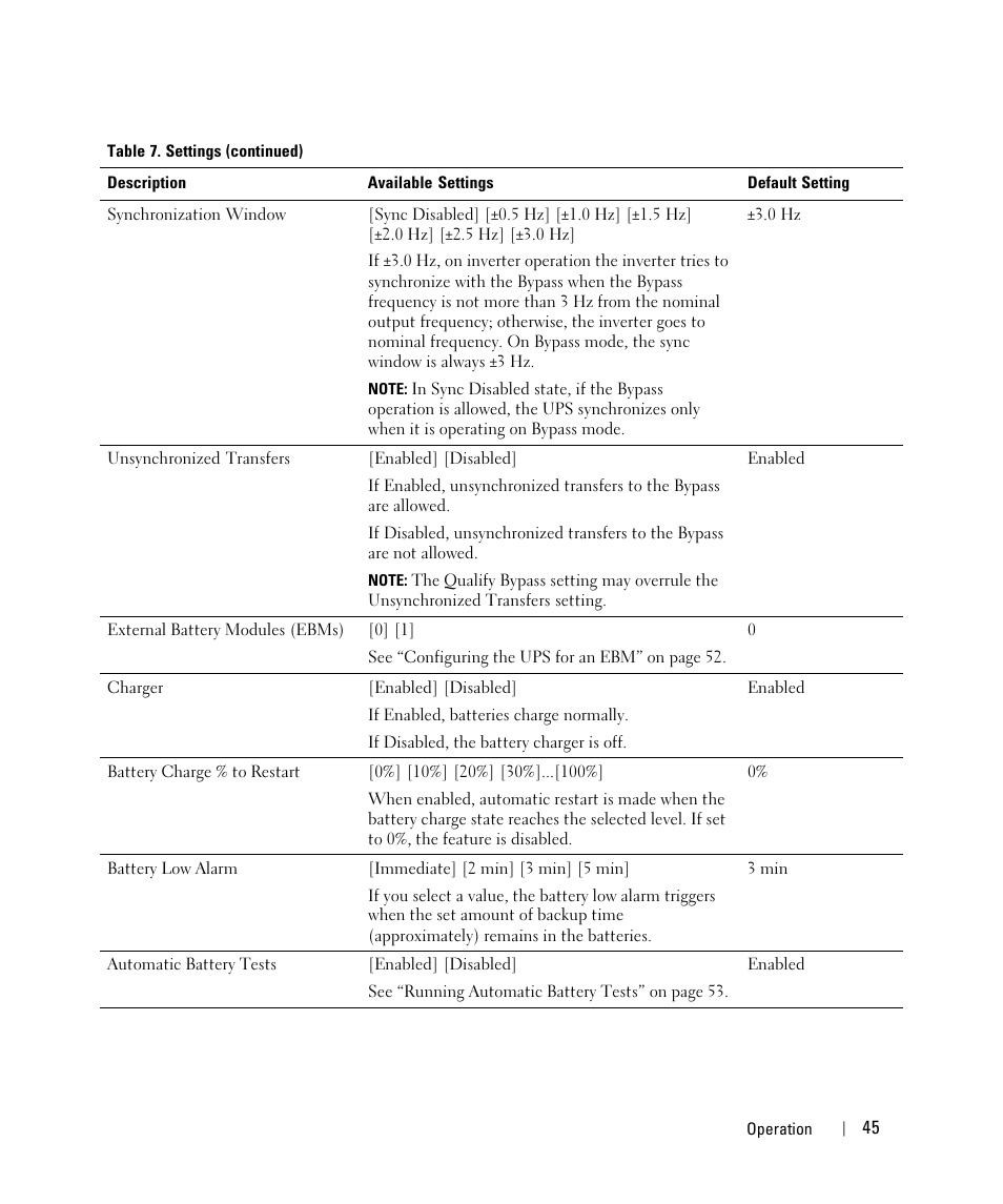 Dell UPS 5600R User Manual | Page 45 / 71