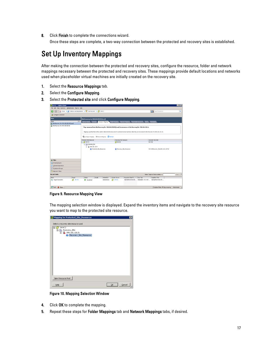 Set up inventory mappings | Dell PowerVault MD3260i User Manual | Page 17 / 34