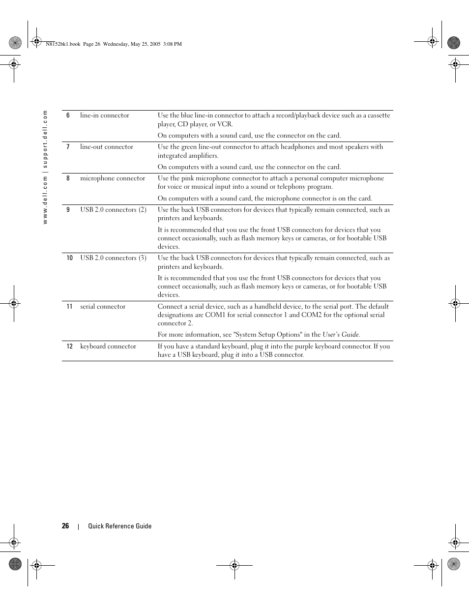 Dell Precision 380 User Manual | Page 26 / 46