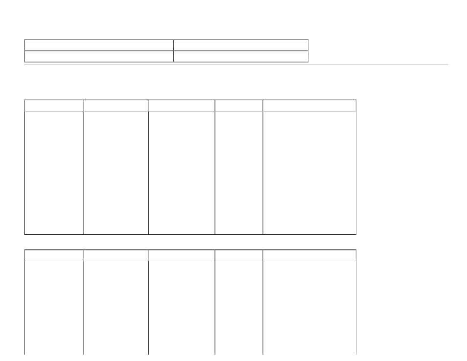 Supported video modes, Preset display modes | Dell U2713H Monitor User Manual | Page 11 / 71