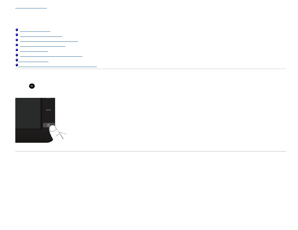 Dell u2413/u2713h monitor user's guide, Operating the monitor, Operating the | Monitor, Power on the monitor | Dell U2713H Monitor User Manual | Page 35 / 71