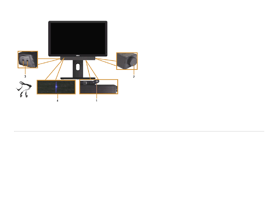 Using dell soundbar | Dell U2713H Monitor User Manual | Page 57 / 71