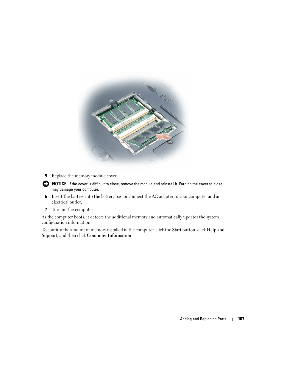 Dell Inspiron XPS User Manual | Page 107 / 186
