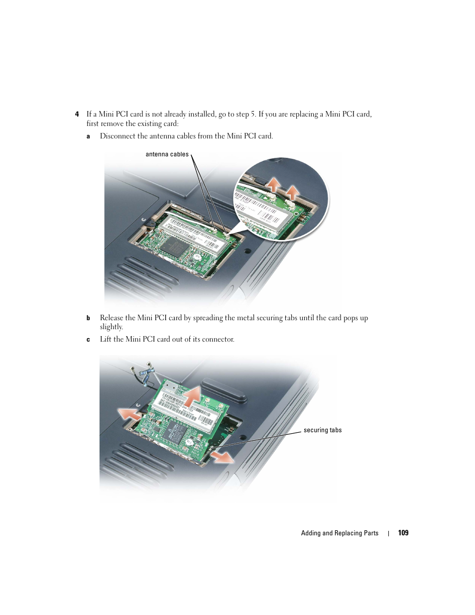 Dell Inspiron XPS User Manual | Page 109 / 186