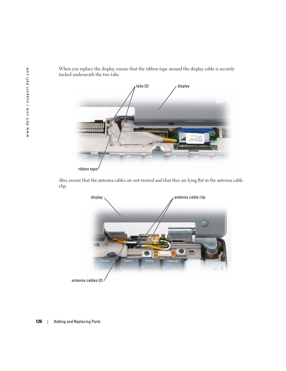 Dell Inspiron XPS User Manual | Page 126 / 186