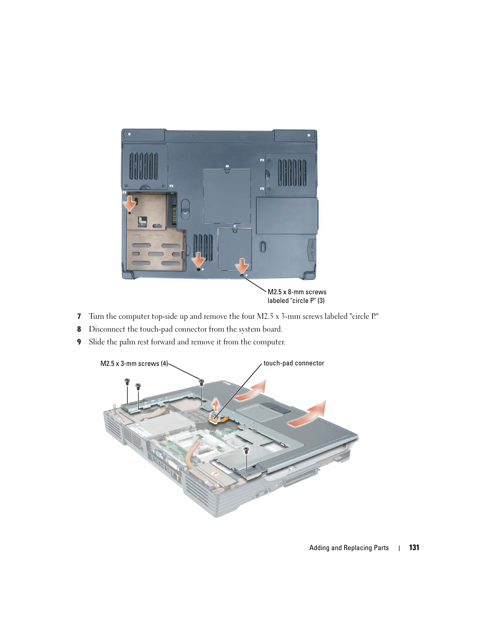 Dell Inspiron XPS User Manual | Page 131 / 186