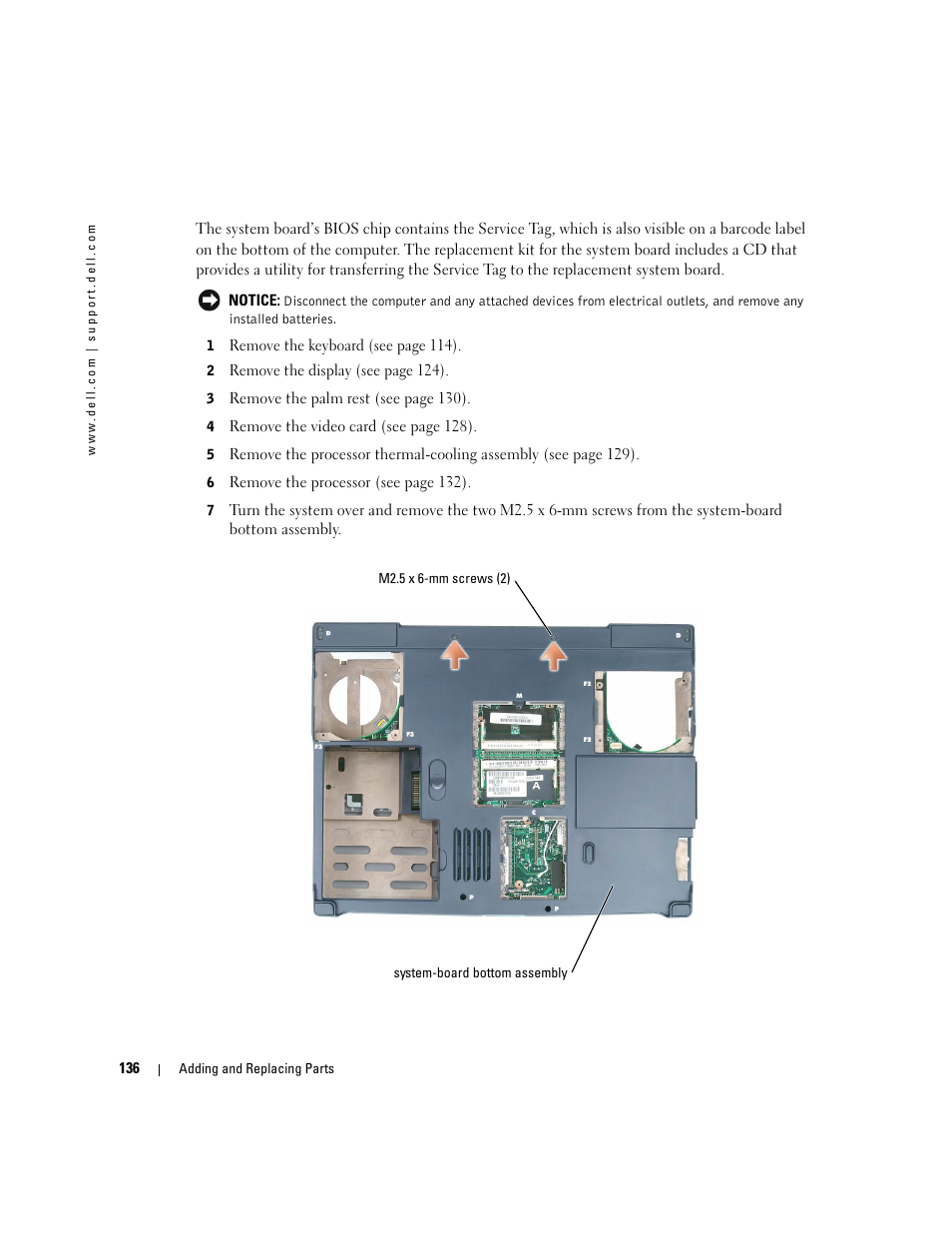 Dell Inspiron XPS User Manual | Page 136 / 186