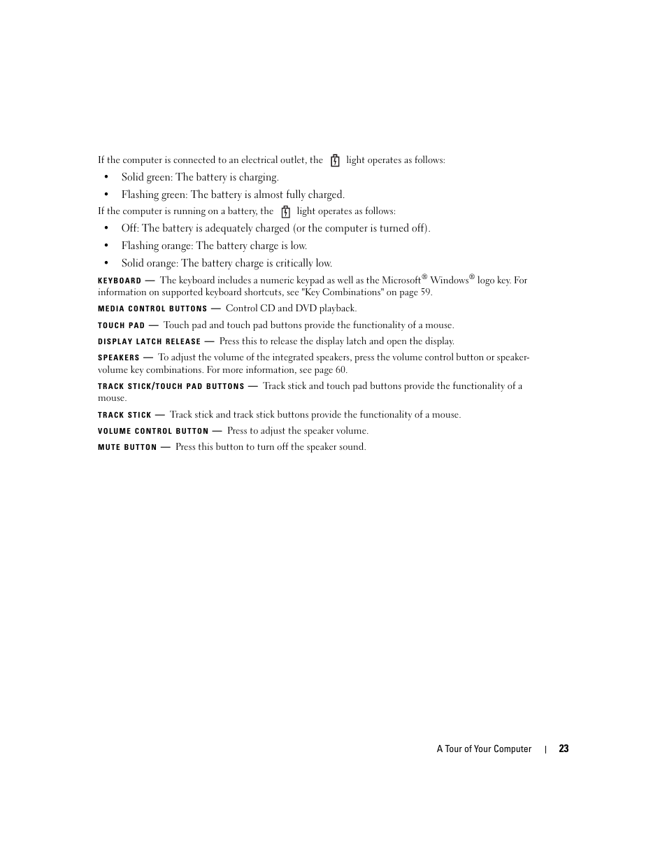 Dell Inspiron XPS User Manual | Page 23 / 186