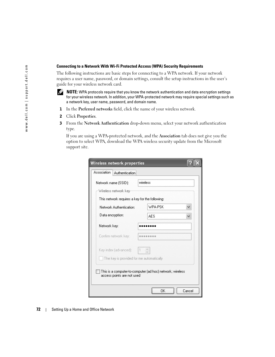 Dell Inspiron XPS User Manual | Page 72 / 186