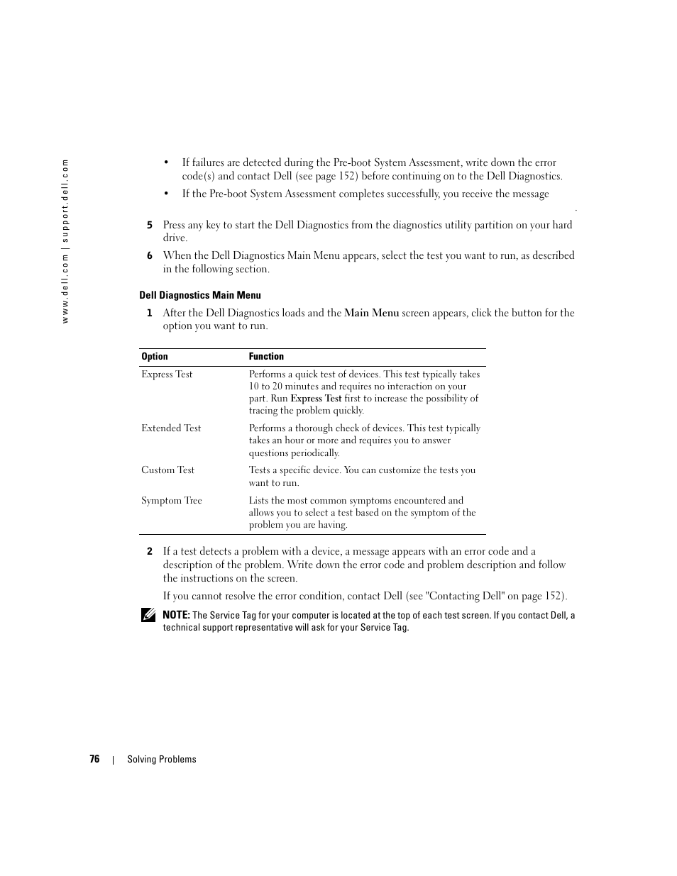 Dell Inspiron XPS User Manual | Page 76 / 186