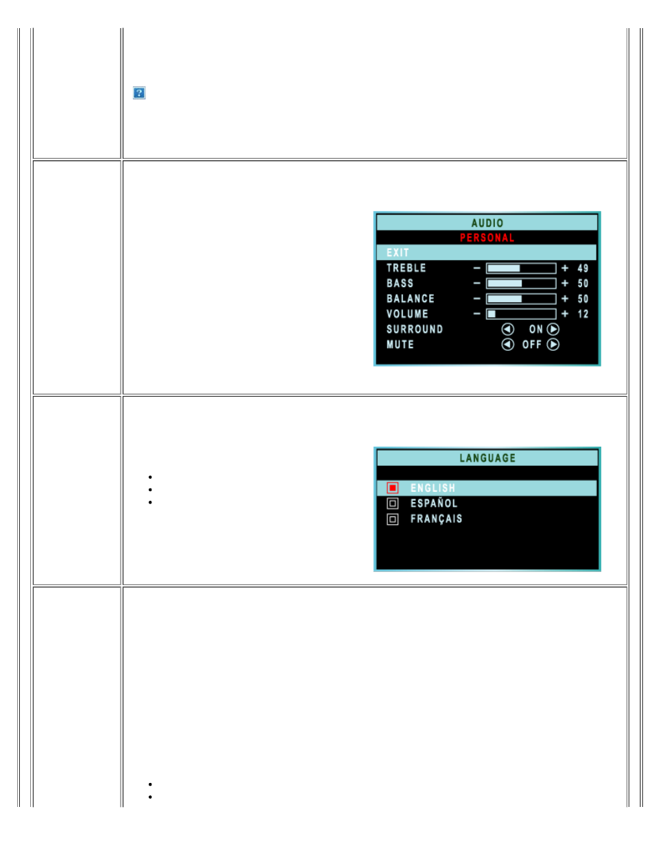 Dell LCD TV W2300 User Manual | Page 56 / 63