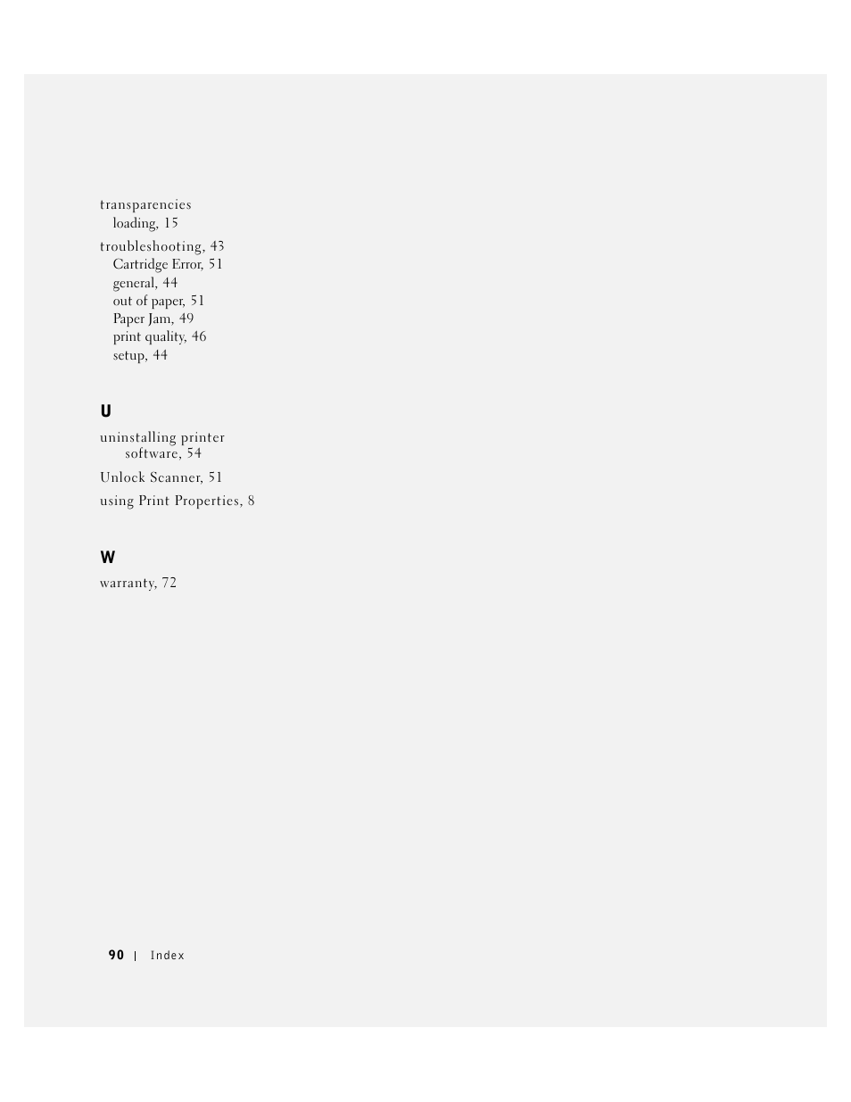 Dell A940 All In One Personal Printer User Manual | Page 102 / 102