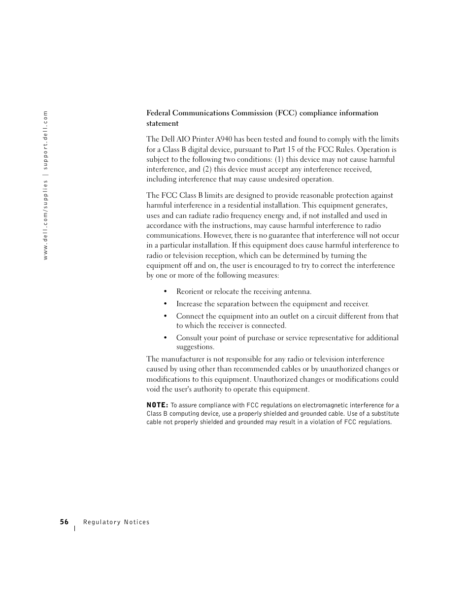 Dell A940 All In One Personal Printer User Manual | Page 68 / 102