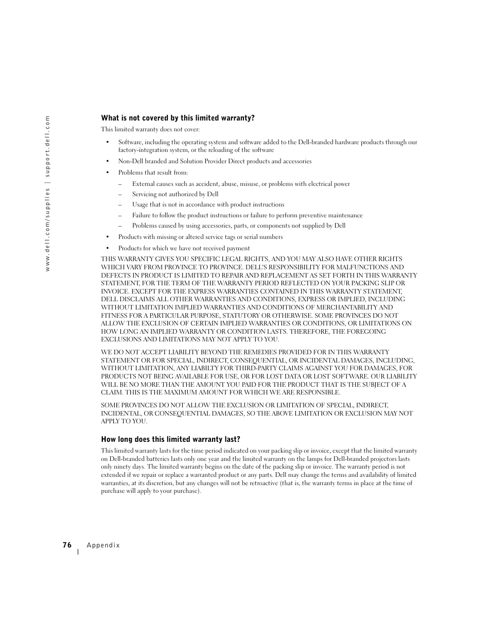 Dell A940 All In One Personal Printer User Manual | Page 88 / 102
