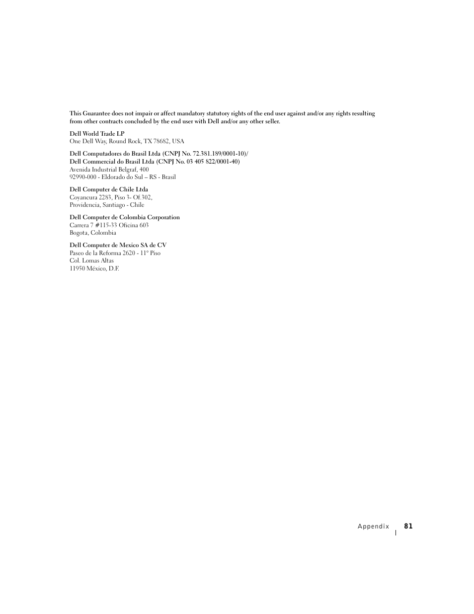 Dell A940 All In One Personal Printer User Manual | Page 93 / 102