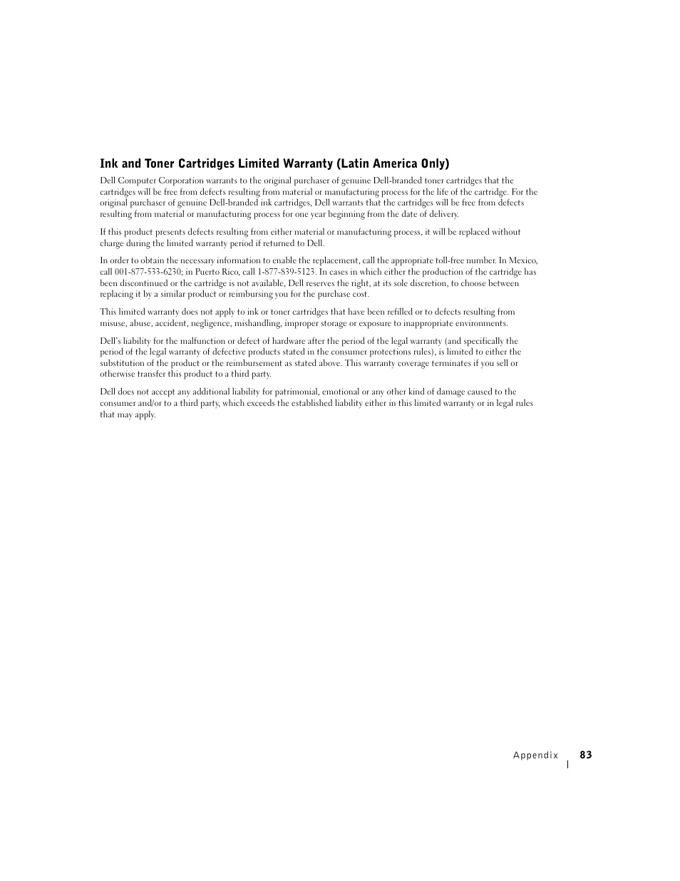 Dell A940 All In One Personal Printer User Manual | Page 95 / 102