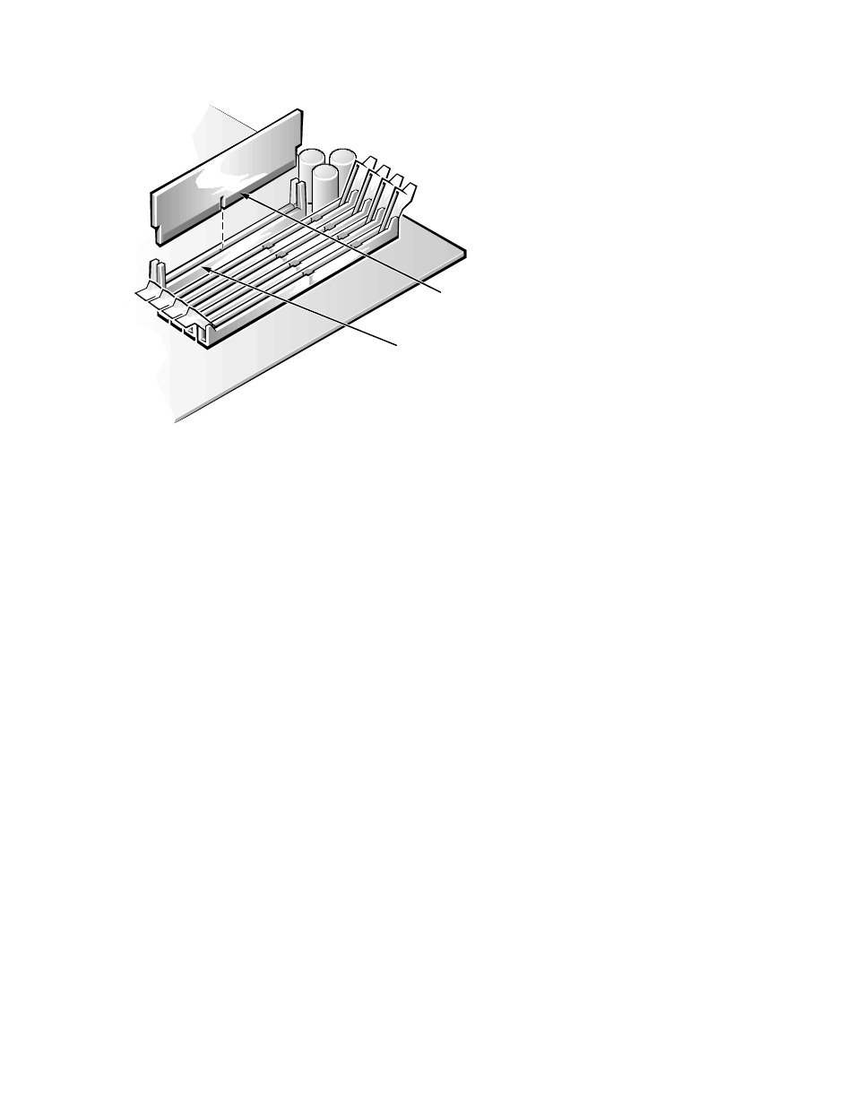 Cache memory card, Cache memory card -17, Figure 4-16. cache-memory card removal -17 | Dell OptiPlex Gxi User Manual | Page 81 / 147