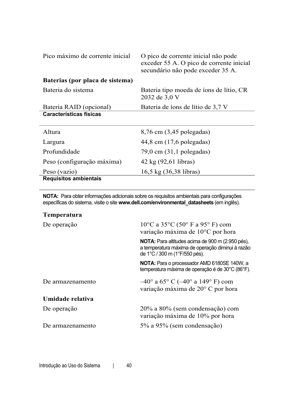 Dell PowerEdge C6145 User Manual | Page 42 / 64