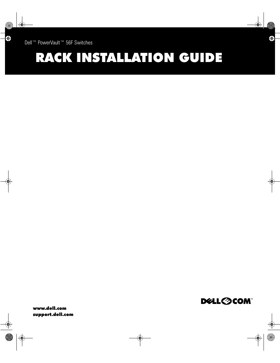 Dell PowerVault 51F (8P Fibre Channel Switch) User Manual | 28 pages