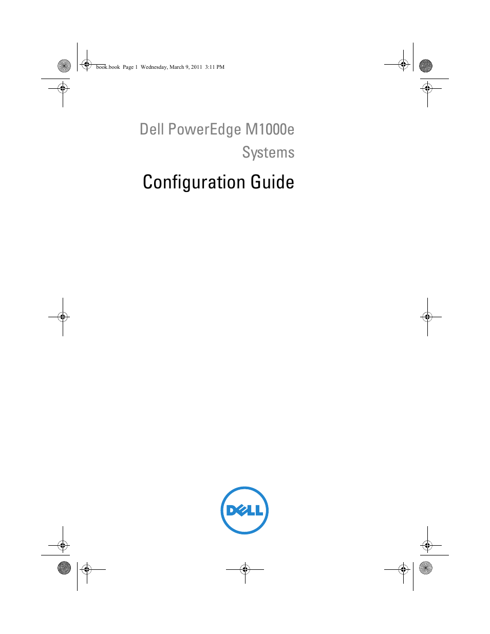 Dell POWEREDGE M1000E User Manual | 86 pages