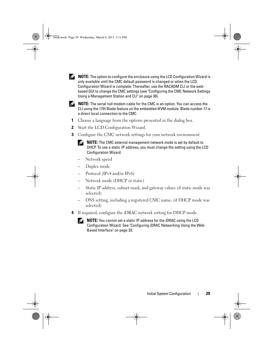 Dell POWEREDGE M1000E User Manual | Page 29 / 86