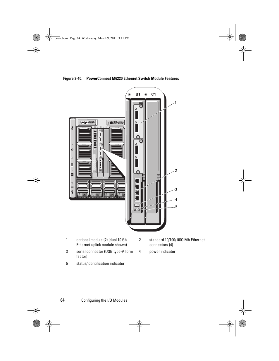 Dell POWEREDGE M1000E User Manual | Page 64 / 86