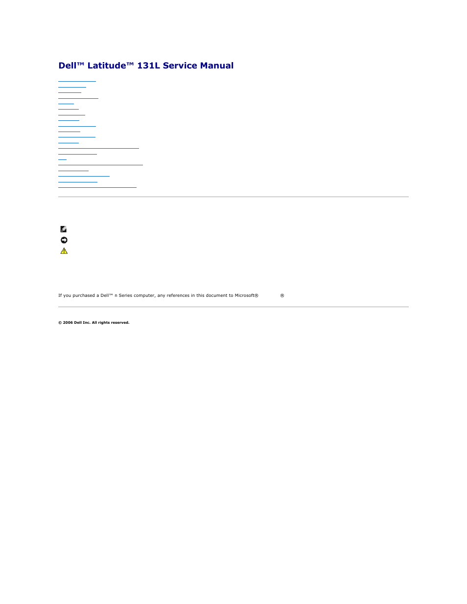 Dell™ latitude™ 131l service manual | Dell Latitude 131L User Manual | Page 7 / 42