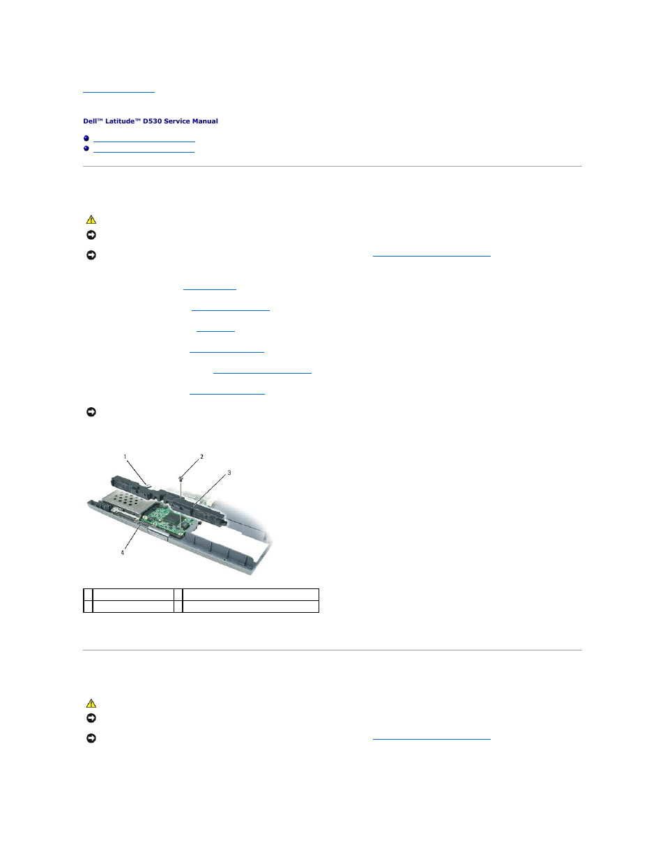 Speaker assembly, Removing the speaker assembly, Replacing the speaker assembly | Dell Latitude D530 (Early 2008) User Manual | Page 43 / 48