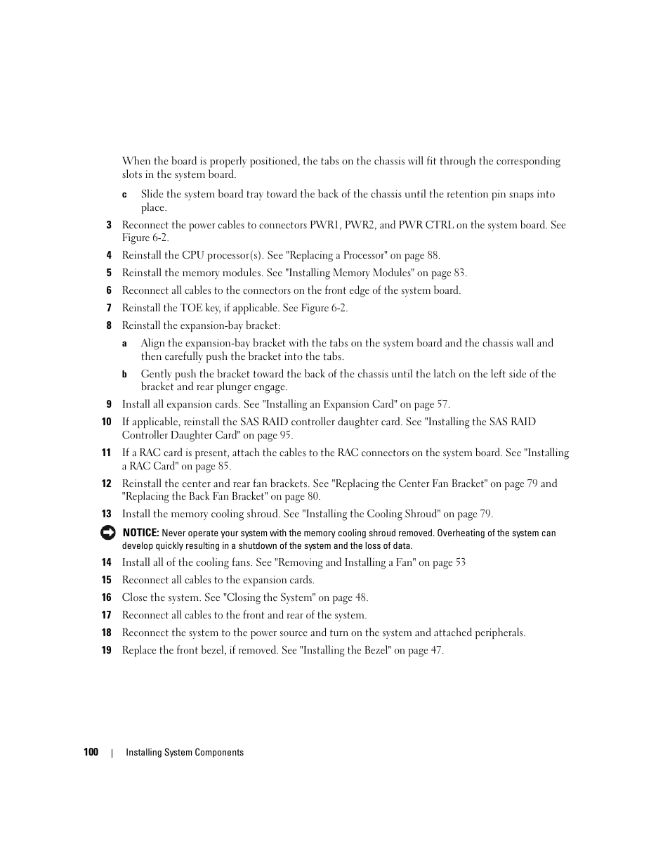 Dell PowerEdge 1900 User Manual | Page 100 / 166