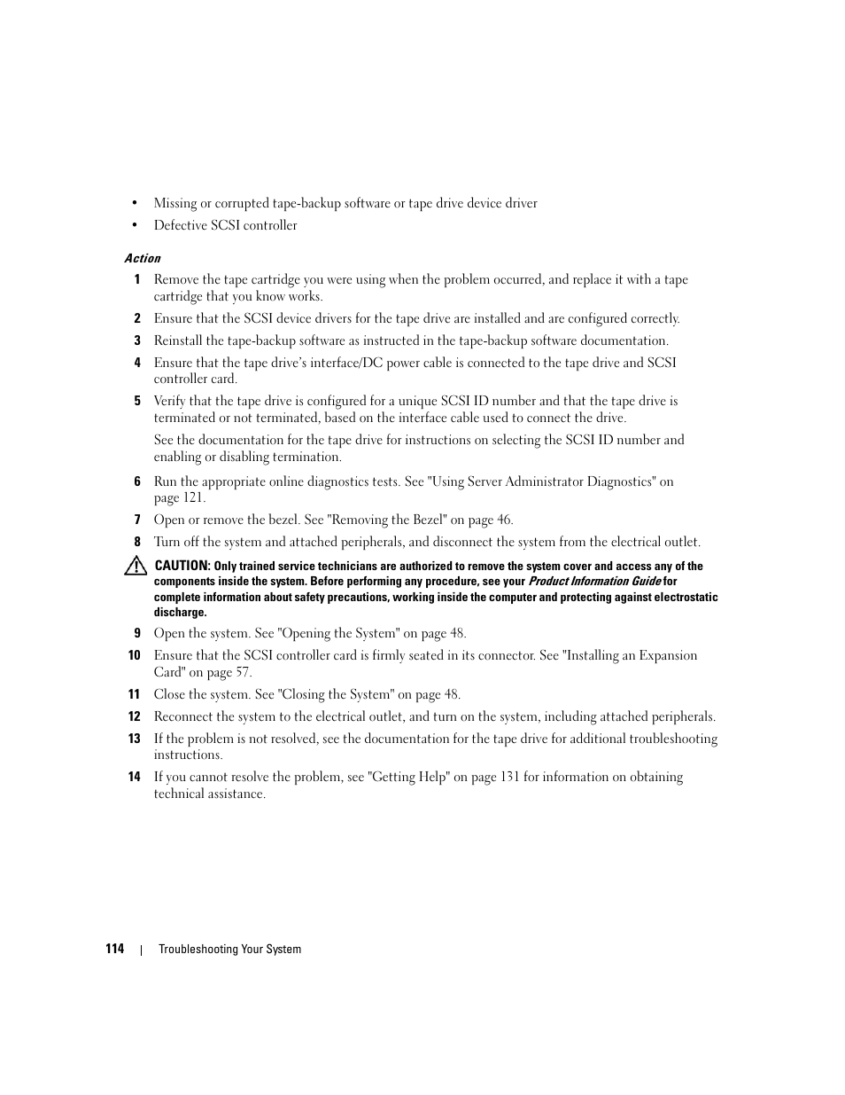 Dell PowerEdge 1900 User Manual | Page 114 / 166