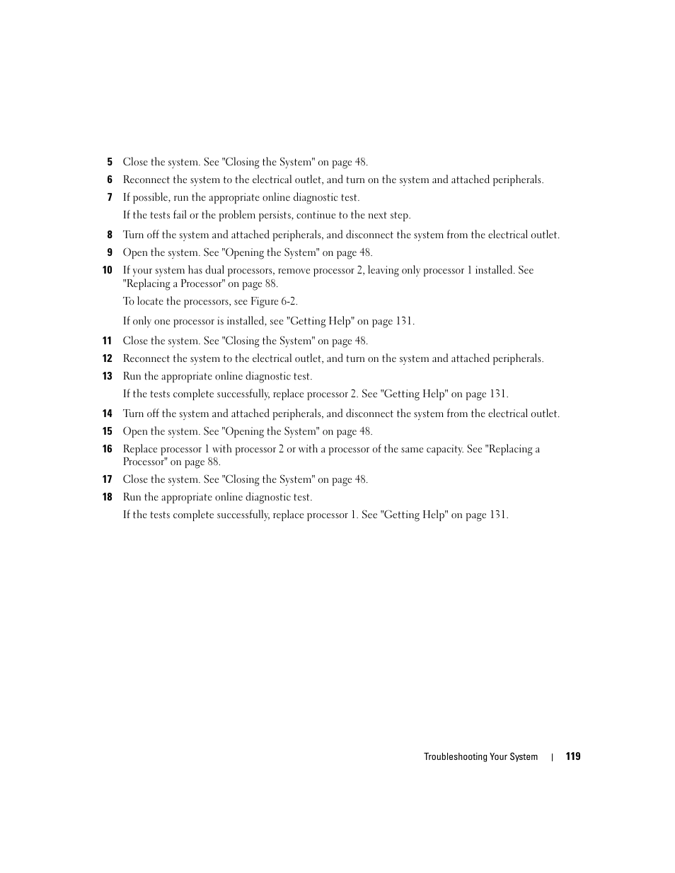Dell PowerEdge 1900 User Manual | Page 119 / 166