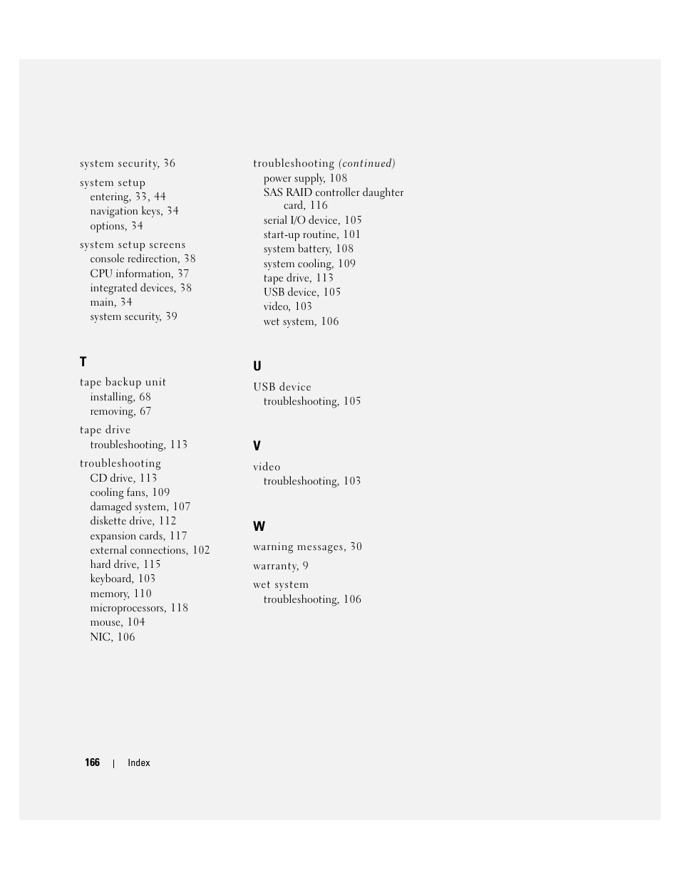 Dell PowerEdge 1900 User Manual | Page 166 / 166