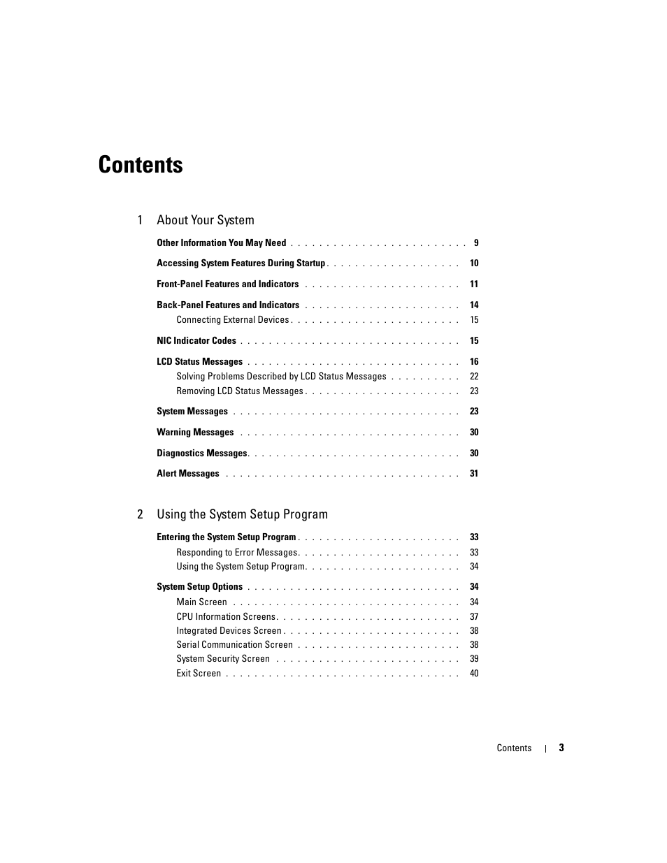 Dell PowerEdge 1900 User Manual | Page 3 / 166