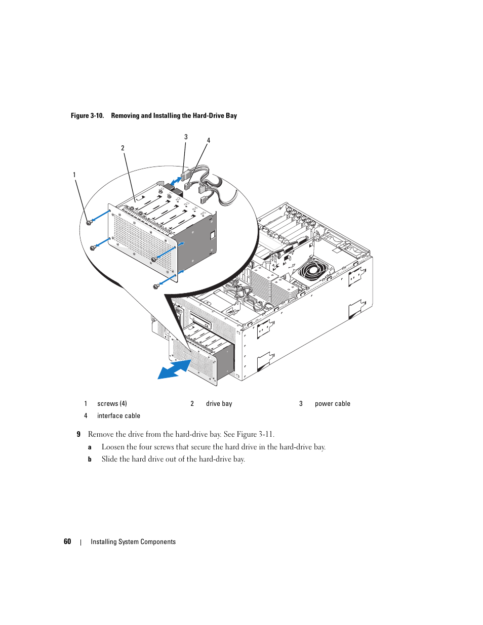 See figure 3-10 | Dell PowerEdge 1900 User Manual | Page 60 / 166