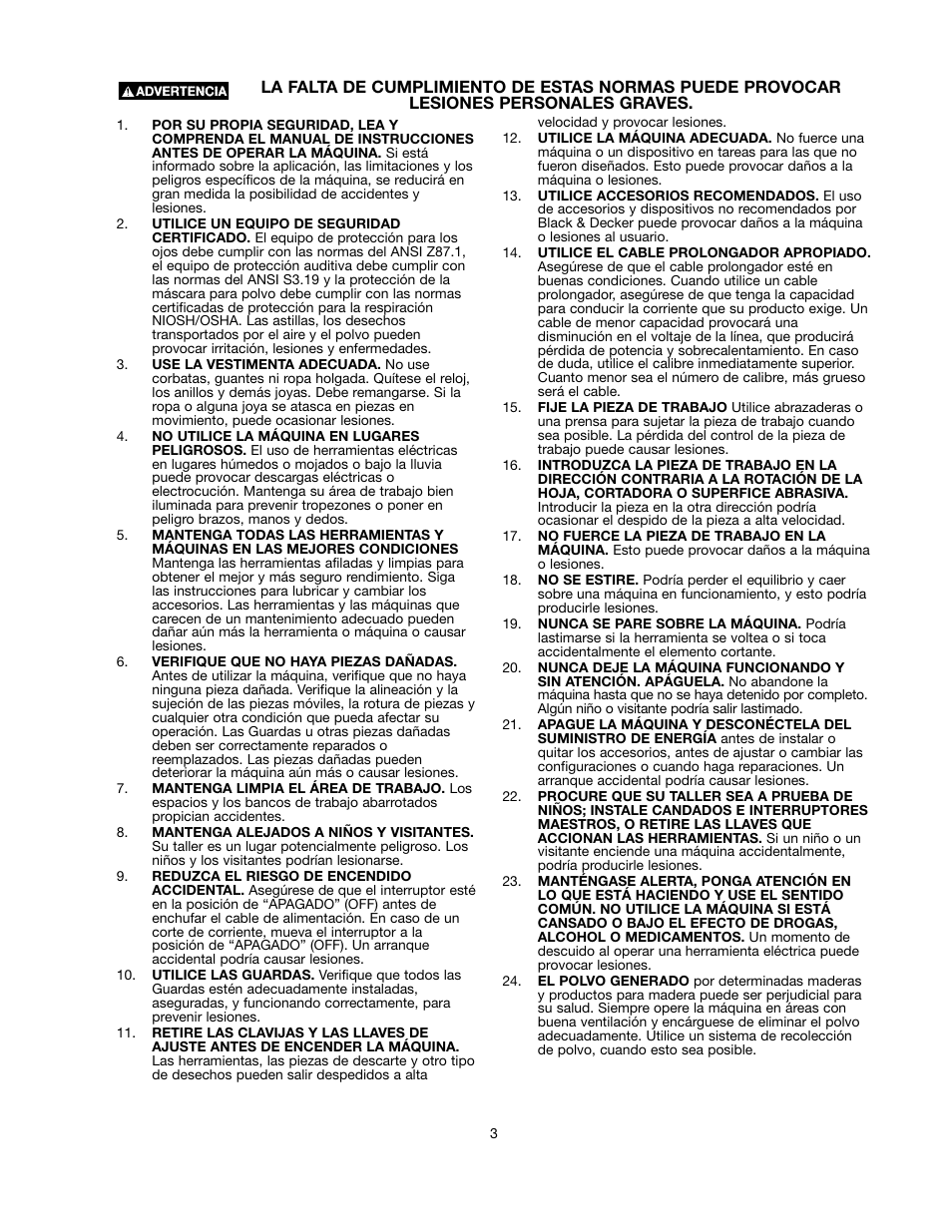 Black & Decker BT2000L User Manual | Page 3 / 64